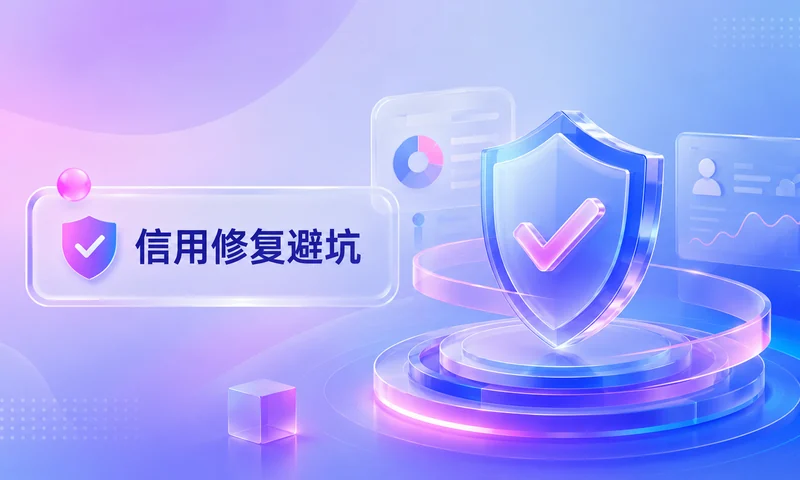 征信修复要验证码安全吗？先别把门锁交出去