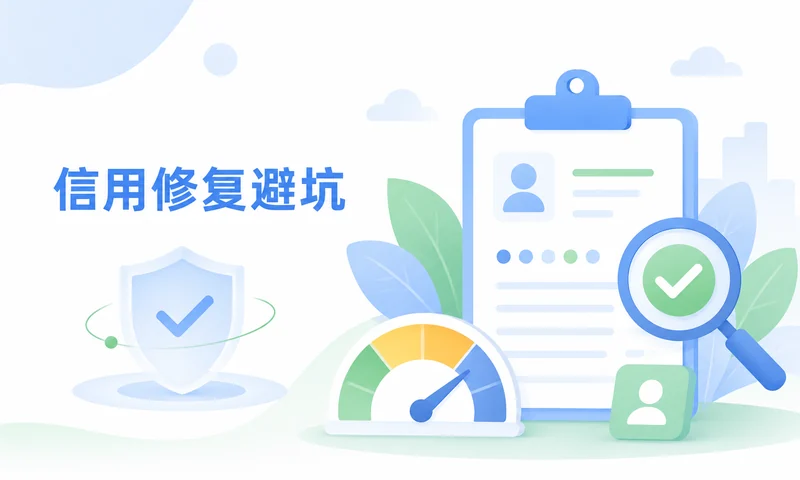 征信修复内部渠道是真的吗两类口径怎么分