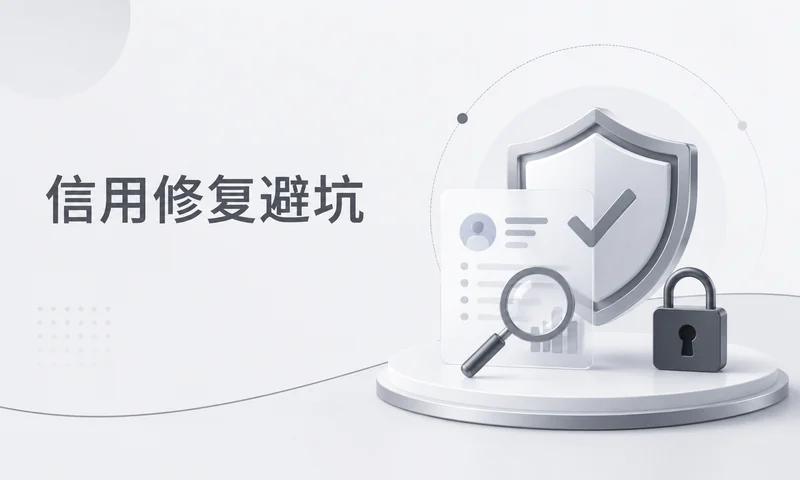 所谓征信修复删除真实记录合法吗先拆开常见话术