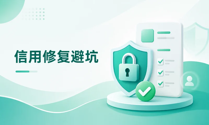 征信修复收费靠谱吗？付费后先做这几步止损